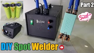 How to make spot welder DIY Spot Welder Machine at home👍 [upl. by Aytida]