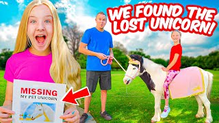 We Find a Lost Unicorn in Our Neighborhood [upl. by Ahsaetal225]