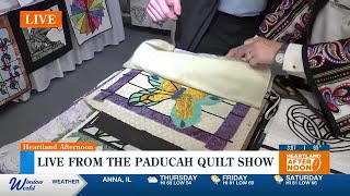 Whats on display at the Paducah Quilt Show [upl. by Jeuz]