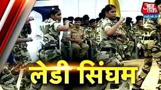 CISFs special women commando squad to secure Delhis metro [upl. by Dorrie]