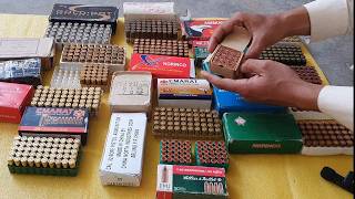 Pistol Different Caliber Ammo Latest price in202430bore amp bullets New market value [upl. by Lleryd]