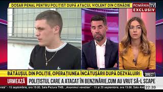 Polițistul smardoi de la mascați care a snopit băiatul în trafic la Sibiu lăsat liber de procuror [upl. by Goran854]