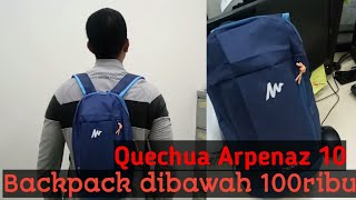 Quechua Arpenaz 10Mini Backpack paling recomended [upl. by Otreblon]