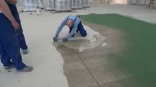 Epoxy flooring with Quartz  BAUTECH Floors [upl. by Yerdua527]