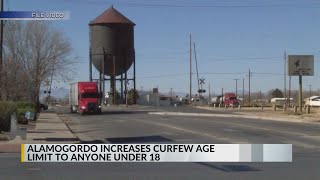 Alamogordo increases curfew age limit to 18 [upl. by Anne-Marie]