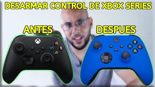 CÓMO DESARMAR UN CONTROL DE XBOX SERIES SX 👉 cambiar joystick y cambiar carcasa [upl. by Mitchiner]