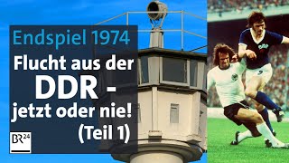 FußballWM 1974 Kalter Krieg und riskante Flucht aus der DDR 12  Die Story  Kontrovers  BR24 [upl. by Eitsirhc115]