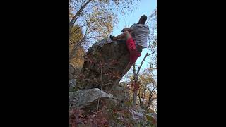 An unscrubbed Boulder At the Gunks [upl. by Neils]