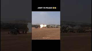 Army vs police firing 🤣🤣⚔️🥷cobra commando force shorts tranding 🇮🇳🔥 [upl. by Dranel]