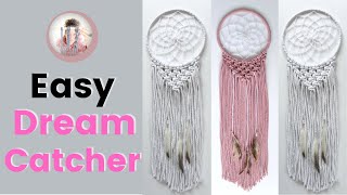 Guide to make a simple Dreamcatcher  DIY Dream Catcher Tutorial [upl. by Nroht663]