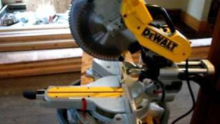 DEWALT Miter Saw review Pt 1 [upl. by Anaib]