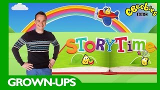 CBeebies Grownups CBeebies Storytime App [upl. by Zsolway]