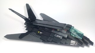 Sluban Army M38B0108  F117 Stealth Attack Aircraft [upl. by Niemad9]