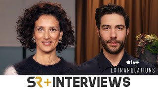 Indira Varma amp Tahar Rahim Talk Extrapolations [upl. by Annelg]