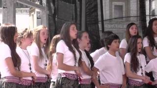 Kinderchor Antara KoraiSpanien Los Nardes EJCF Basel 2014 [upl. by Kidder]