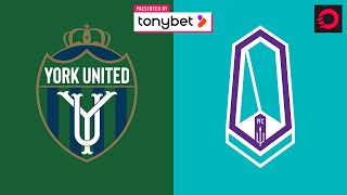 HIGHLIGHTS York United vs Pacific FC Sept 17 2023  Presented by tonybet [upl. by Gregorio743]