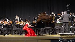 Elizabeth Li  Schumann Piano Concerto in A Minor Op 54 [upl. by Aimej415]