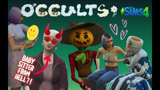 Absolute CHAOS  Sims 4 Occult Baby Challenge 3 [upl. by Zirkle]