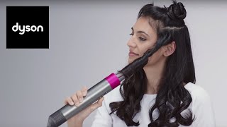 How to curl your hair with Coanda air using the Dyson Airwrap™ multistyler and dryer [upl. by Ihsoyim]