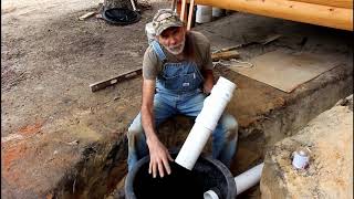 How to INSTALL Your OWN Septic Tank  Septic System Install  Part 3 [upl. by Presley]