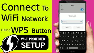 ✓ How to connect to WiFi Network Using WPS Button WiFi Protected Setup  Without Password 4K [upl. by Riatsila]