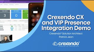 Crexendo CX and VIP Presence Integration Demo [upl. by Eugor]