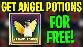 HOW TO GET ANGEL POTIONS FOR FREE IN GYM LEAGUE ROBLOX [upl. by Three]