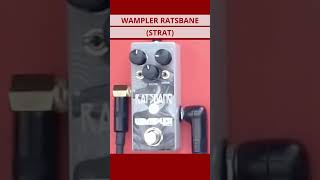 Wampler Ratsbane Pedal Demo STRAT [upl. by Felten263]