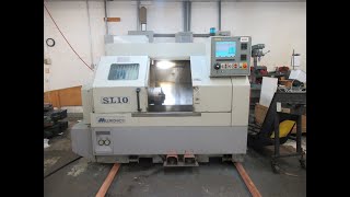 Milltronics SL10 CNC Turning Center with Centurion 6 Control [upl. by Inama]