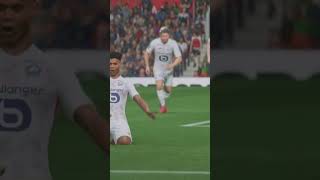 Geste acrobatique foryou gaming like video viral youtube football shorts ps5 fc25 edit [upl. by Aynekal124]