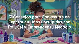 💅 Cómo Convertirte en Experta en POLYGEL 7 Consejos para Crear tu Negocio de Uñas ✨ [upl. by Primrosa31]