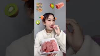 The challenge of eating emoticon pack with gourmet girl 506 [upl. by Yenor]