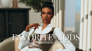 20 mods for realistic amp aesthetic gameplay  the sims 4 [upl. by Nailij]