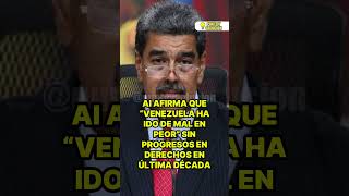 AI AFIRMA QUE “VENEZUELA HA IDO DE MAL EN PEOR” SIN PROGRESOS EN DERECHOS EN ÚLTIMA DÉCADA [upl. by Eerolam43]