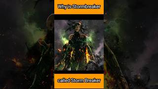 Why is Stormbreaker called Storm Breaker  Ironman  hulk  shorts [upl. by Nerrag]