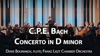 CPE Bach Flute Concerto in D Minor Wq 22 H 425 [upl. by Pratte]