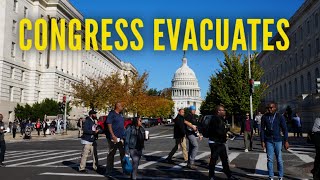 Evacuation of the US Capitol today sort of [upl. by Klockau519]