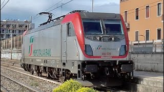 Stazione di Milano Lambrate treni in transito arrivo e partenza [upl. by Id]