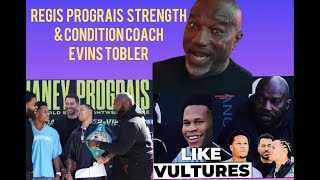 Special guest Regis Prograis Strength amp conditioning coach Evins Tobler talking Regis Vs Haney 😱 [upl. by Ecnaret]