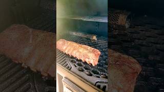 Oklahoma Joe Pellet Grill Ribs [upl. by Bodnar]