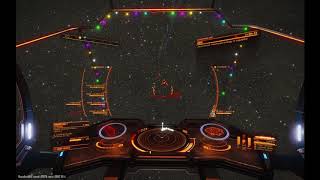 PvP The Battle of Sagittarius A Asp Explorer vs Python Elite Dangerous [upl. by Hauser]