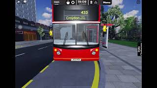 Exploring the Rare ALX400 Cowhorn in Croydon V13 Roblox roblox rare tfl croydon games [upl. by Spring]