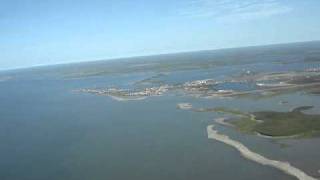 Landing Tuktoyaktuk NWT Rwy 09 Cockpit View [upl. by Wadell239]