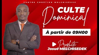 CULTE DIM 06 OCT 2024  THEME  LHEURE DE LIMPACTATION  AVEC LE PROPHETE JOSUE MELCHISEDEK [upl. by Sikras]