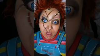 Cc cumples todos los requisitos para el puesto 🤣🤣humor makeup viral parati halloween chucky [upl. by Alane]