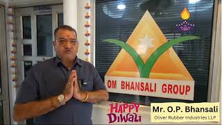 Warm Diwali Wishes from Oliver Rubber Industries LLP 🌟  Happy Diwali 2024 [upl. by Naharba]