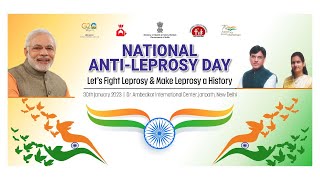 National Anti Leprosy Day 2023  Live Programme [upl. by Asia]