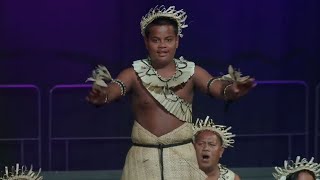 Kiribati Heritage Dance Performance  FestPAC 2024 [upl. by Aitel757]