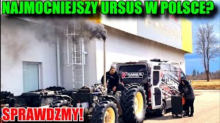 NAJMOCNIEJSZY URSUS C360 W POLSCE Sprawdzamy TŁUSTĄ 60 na hamowni [upl. by Animaj]