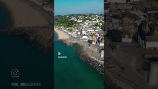 Lyme Regis djidrone mini3pro drone dronemini3pro travel djimini3prodrone lymeregis dji [upl. by Calisa]